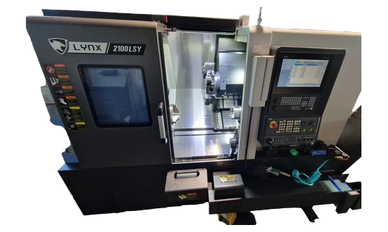 DN Solutions LYNX CNC-Drehmaschine bei KMZ CNC in Halver